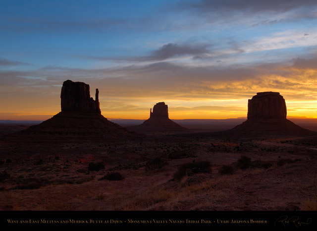 Monument_Valley_Dawn_Mittens_and_Merrick_Butte_X9916